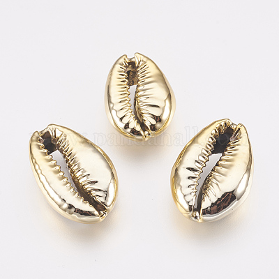 Perlas de concha electrochapadas&nbsp;BSHE-E024-01A-G-1