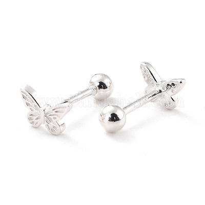 Orecchini A Forma Di Ferro Di Cavallo In Argento Sterling - Foto 9