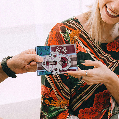 Углеродистая сталь разрезает трафареты DIY-WH0309-2048-1