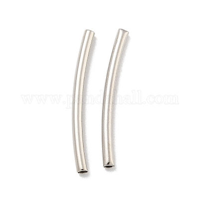 Латунные трубки изогнутой бисера&nbsp;KK-B120-04B-P-1