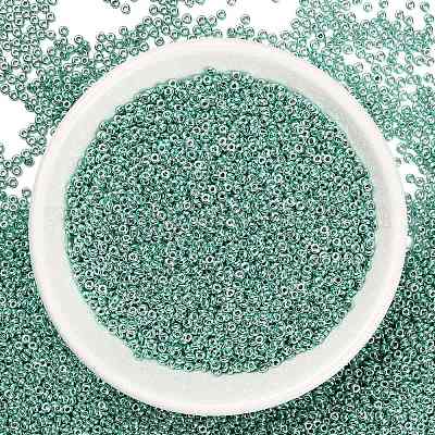 Полукруглые бусины toho 8/0&nbsp;SEED-DR08-PF561-1