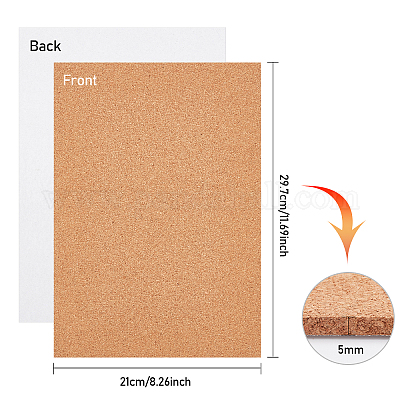 Wholesale Self-Adhesive Cork Sheets 