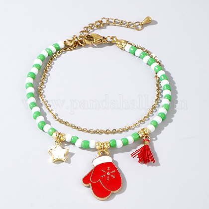 bracciale pietra agata rossa - cuore - Me Studio