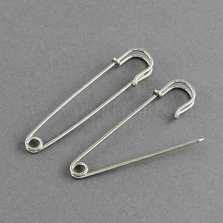 Iron Kilt Pins Brooch clasps jewelry findings IFIN-R191-80mm-1