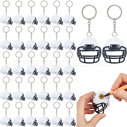 Llaveros de timón de plástico ABS KEYC-WH0025-091-1