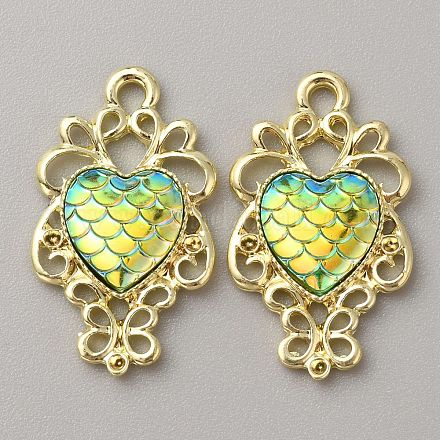 Сплавочные подвески для размещения стразов&nbsp;PALLOY-WH0105-08E-1