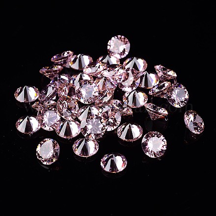 Cabochons de strass de forme de diamant en verre RGLA-J007-8mm-03-1