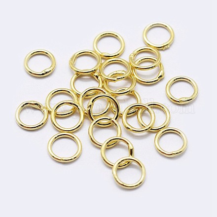 925 anillos redondos de plata esterlina STER-F036-03G-0.9x5-1
