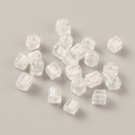 Прозрачное стекло Бисер&nbsp;GLAA-WH0037-01A-1