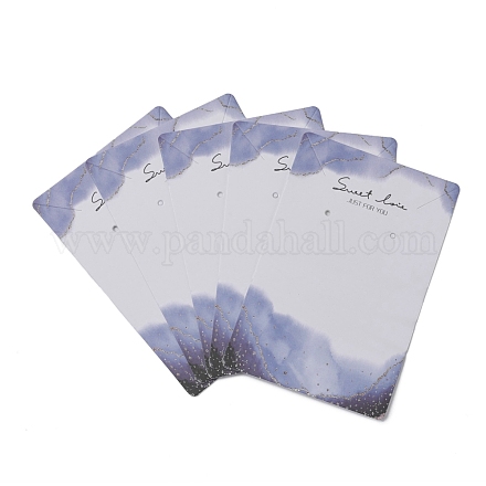 Tarjetas de presentación de pulsera de papel revestido CDIS-D005-09A-1