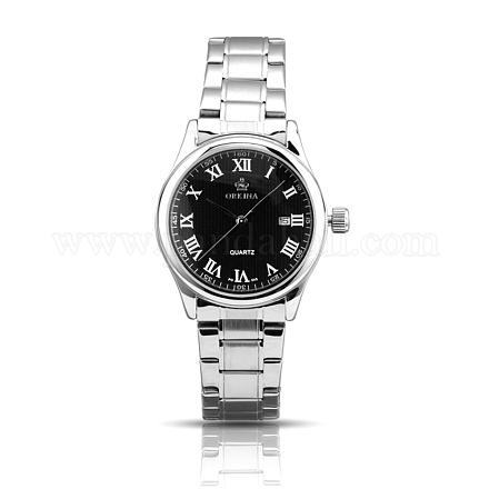 Reloj del cuarzo de acero inoxidable de alta calidad WACH-A003-09-1