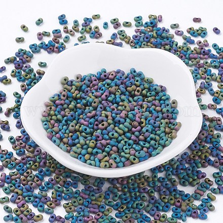 Perles de verre mgb matsuno X-SEED-R014-2x4-PM605-1