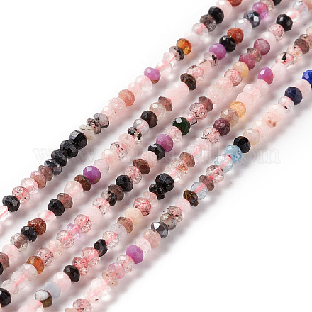 Chapelets de perles en pierres naturelles mélangées G-F717-03-1