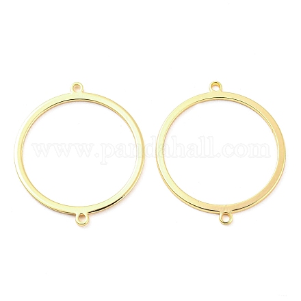 Brass Connector Charms KK-L208-40G-1