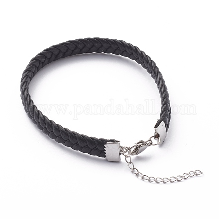 Bracelets de cordon imitation cuir BJEW-Z008-02-1