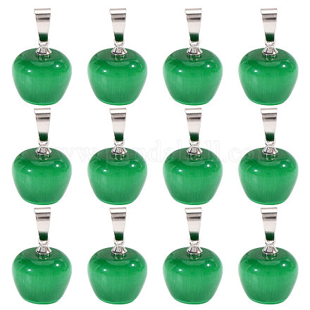 12 шт. подвески кошачий глаз&nbsp;G-CA0001-87-1