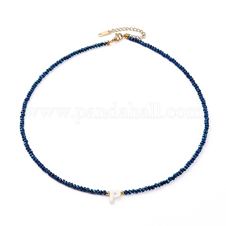 Ожерелья с подвесками из натуральных ракушек NJEW-JN03304-02-1