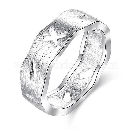 Sencilla de bronce de moda anillos de banda ancha RJEW-BB00409-02-1