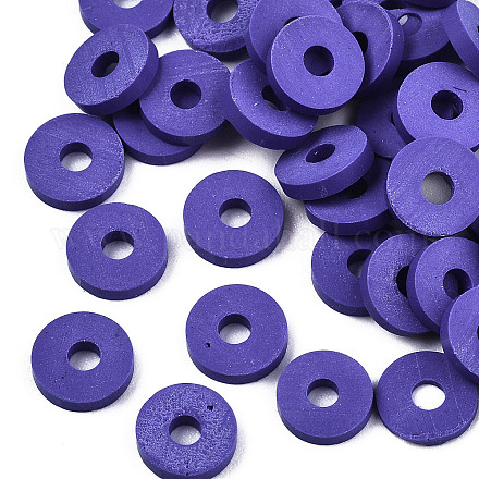 Handmade Polymer Clay Beads CLAY-Q251-6.0mm-100-1