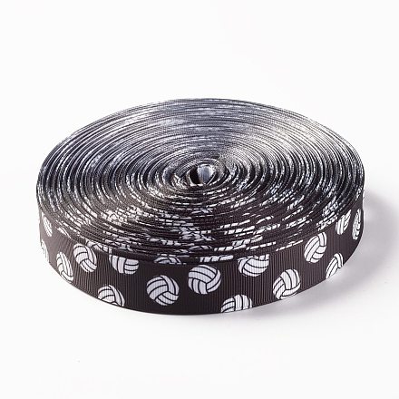 Single-Face-Volleyball-bedruckte Polyester-Ripsbänder SRIB-P019-01-1