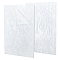 2Pcs Acrylic Sheets, Rectangle, White, 300x200x3mm