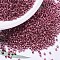 MIYUKI Delica Beads, Cylinder, Japanese Seed Beads, 11/0, (DB0428) Galvanized Light Cranberry, 1.3x1.6mm, Hole: 0.8mm, about 2000pcs/bottle, 10g/bottle