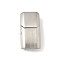 304 Stainless Steel Bayonet Clasps, Rectangle, Stainless Steel Color, 27x14x8mm, Hole: 12x4mm