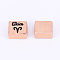 Alloy Enamel Beads, Rectangle with Twelve Constellations, Aries, 8.5x9.5x5.5mm, Hole: 2.5mm