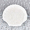 6/0 Half Plated Glass Beads, Two Tone, Round Hole, Rondelle, Clear, 4x3mm, Hole: 1.4mm, about 7142pcs/pound