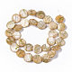 Drawbench Süßwasserschale Perlen Stränge SHEL-T014-012F-2