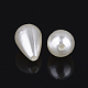 Perles d'imitation perles en plastique ABS X-MACR-G003-1-2