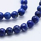 Filo di Perle lapis lazuli naturali  G-E465-4mm-01-3