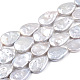 Hebras de cuentas de perlas keshi de perlas nucleadas naturales barrocas PEAR-S020-Z01-3