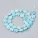 Natural Aquamarine Beads Strands G-T098-10F-2