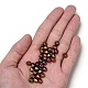 Perles de verre polies au feu tchèques X-GLAA-F100-D01-4