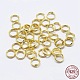 925 anillos de salto divididos de plata de ley. STER-F036-01G-0.6x7mm-1