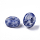 Natürlicher blauer Fleck Jaspis europäische Perlen X-G-Q503-09-2