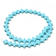 Chapelets de perles en corail synthétique CORA-L044-A10-2