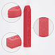 Craspire DIYスクラップブックキット  キャンドル入り  ステンレス鋼のスプーンとシーリングワックススティック  暗赤色  9x1.1x1.1cm  20pc DIY-CP0002-71C-3