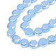 Chapelets de perles en verre électroplaqué EGLA-N002-27-E02-3