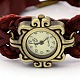 Mixed Style Braided Leather Wrist Watch WACH-L009-M-3