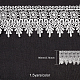 カーテン服アクセサリー装飾  DIYレーストリム刺繡生地  ミックスカラー  95mm  1.5年/色（1.37m /色）  9ヤード/セット（8.23m /セット） OCOR-FG0001-03-2