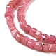Chapelets de perles en rhodochrosite naturelle G-C009-B09-4