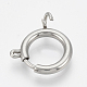 304 Stainless Steel Spring Ring Clasps STAS-T033-31D-1
