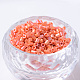 Opaque Rainbow Two Cut Glass Seed Beads SEED-Q022-410-2