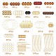 Sunnyclue perline di legno pendenti orecchini kit fai da te DIY-SC0017-64-2