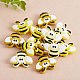 12Pcs 3 Colors Bees Silicone Focal Beads JX658A-3