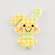 Scrapbook Embellishments Flatback Cute Cartoon Rabbit Plastic Resin Cabochons CRES-Q124-M-2