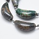 Fils de perles dzi éclair et 5 oeil de style tibétain TDZI-I002-05A-3
