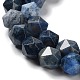 Chapelets perles en quartz dumortiérite naturel G-G030-A04-01-4